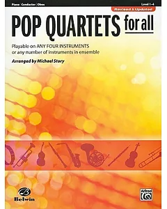 Pop Quartets for All: Piano/conductor, Oboe