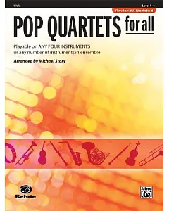 Pop Quartets for All: Viola