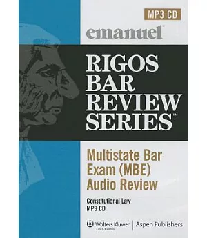 Multistate Bar Exam (MBE) Audio Review: Constitutional Law