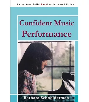 Confident Music Performance: The Art of Preparing