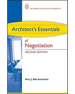 Architect’s Essentials of Negotiation