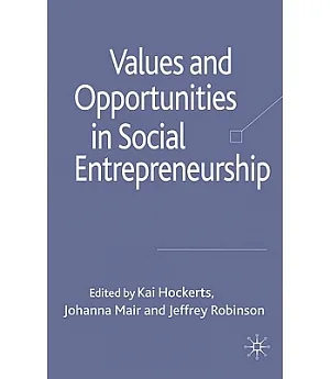 Values and Opportunities in Social Entrepreneurship
