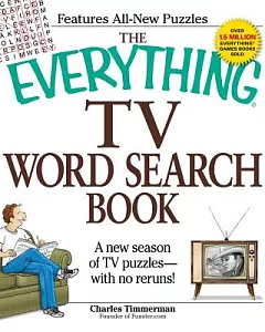 The Everything TV Word Search Book: A New Season of TV Puzzles - With No Reruns!
