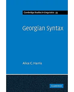 Georgian Syntax: A Study in Relational Grammar