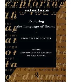 Exploring the Language of Drama: From Text to Context