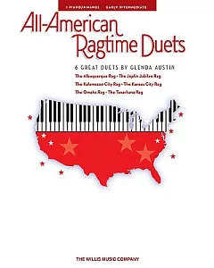 All-American Ragtime Duets: 6 Great Duets