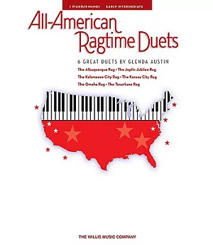 All-American Ragtime Duets: 6 Great Duets
