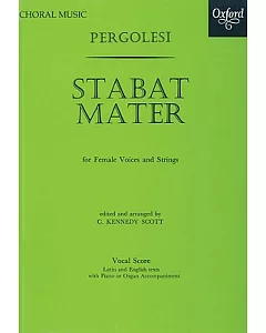 Stabat Mater: Vocal Score For Female Voices and Strings