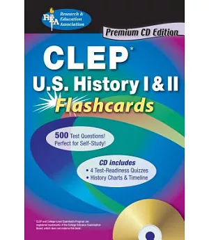 CLEP History of the United States I & II: Flashcards