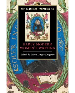 The Cambridge Companion to Early Modern Women’s Writing