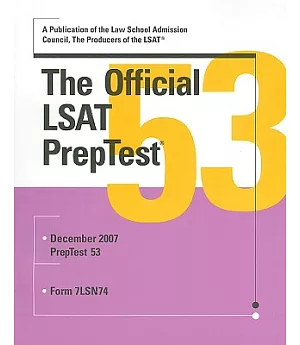 Official Lsat Preptest 53