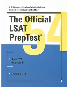 Official Lsat Preptest 54