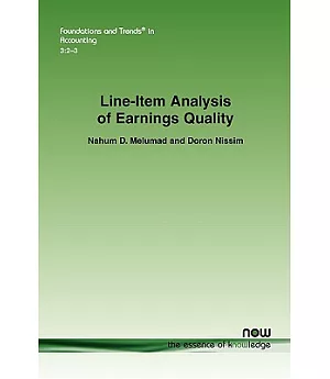 Line-Item Analysis of Earnings Quality