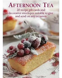 Afternoon Tea Recipe Giftcards