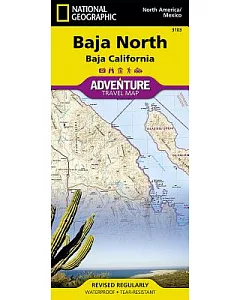 AdventureMap Baja North: Baja California Mexico