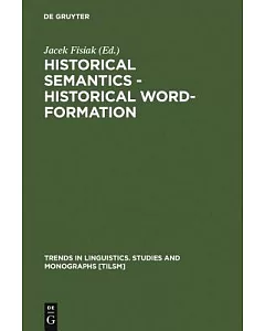 Historical Semantics - Historical Word-Formation