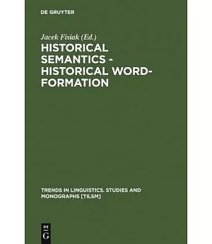 Historical Semantics - Historical Word-Formation
