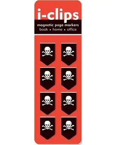 Skulls I-clips Magnetic Page Markers