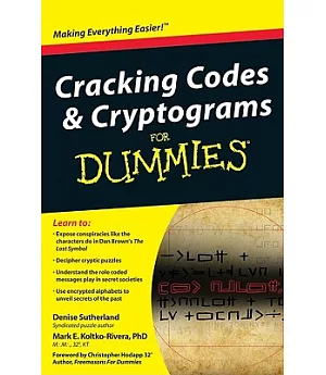 Cracking Codes & Cryptograms for Dummies