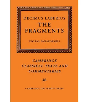 Decimus Laberius: The Fragments