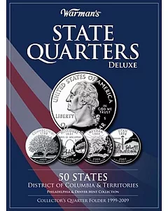 Warman’s State Quarters Deluxe: 50 States, District of Columbia & Territories, Philadelphia & Denver Mint Collection, Collector’