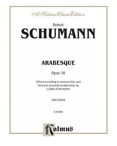 schumann Arabesque, Op.18