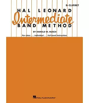 Hal Leonard Intermediate Band Method - Bb Clarinet