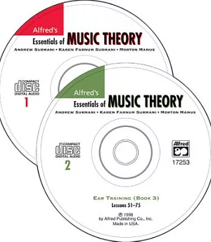 Alfred’s Essentials of Music Theory: Ear Training 1 & 2-Books 1, 2, 3 : Lessons, Ear Training, Workbook