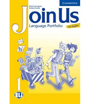 Join Us Language Portfolio for English
