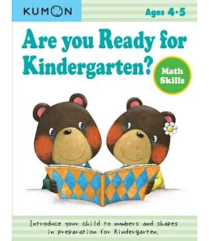 Are You Ready for Kindergarten?: Math Skills, Ages 4-5