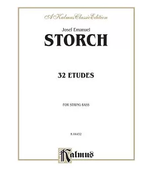 32 Etudes: For String Bass