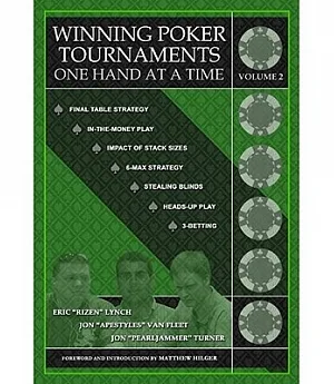 Winning Poker Tournaments: One Hand at a Time