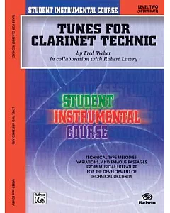Tunes for Clarinet Technic, Level II