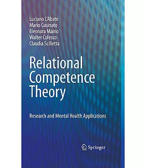 Relational Competence Theory: Research and Mental Health Applications