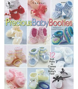 Precious Baby Booties: Crochet
