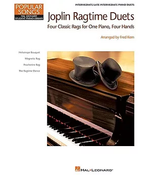 Joplin Ragtime Duets: Hal Leonard Student Piano Library Popular Songs Series Intermediate - Level 5 1 Piano, 4 Hands