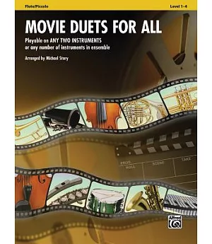 Movie Duets for All: Flute, Piccolo