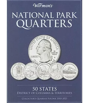 National Parks Quarters: 50 States District of Columbia & Territories: Collector’s Quarters Folder 2010-2021