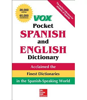 Vox Pocket Spanish and English Dictionary