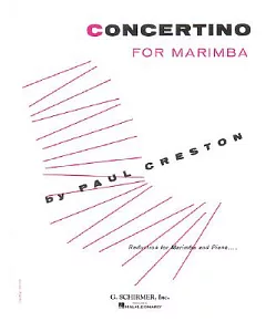 Concertino: For Marimba And Orchestra