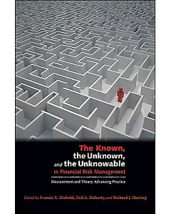 The Known, the Unknown, and the Unknowable Iin Financial Risk Management: Measurement and Theory Advancing Practice
