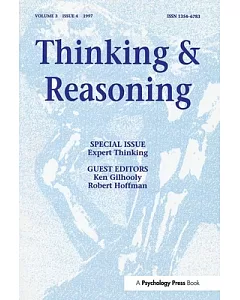 Thinking & Reasoning: Expert Thinking