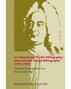 An International Handel Bibliography / Internationale Handel-bibliographie 1959-2009
