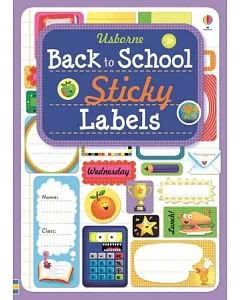 Back to School Sticky Labels