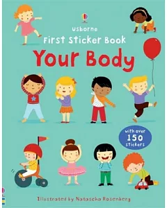 First sticker book: Your body