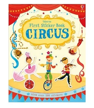 First sticker book: Circus