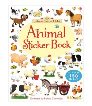 Farmyard Tales animals sticker book