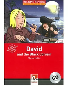 Helbling Readers Red Series Level 3: David and the Black Corsair with CD