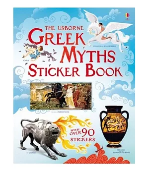 Greek myths sticker book