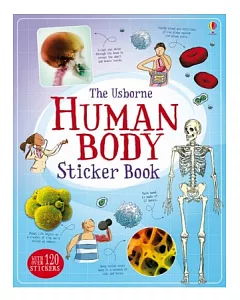 Human body sticker book